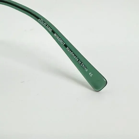 Elliot Ives Wingnut Half Rim Brown Eyeglasses Frame 61-18-150 H17836